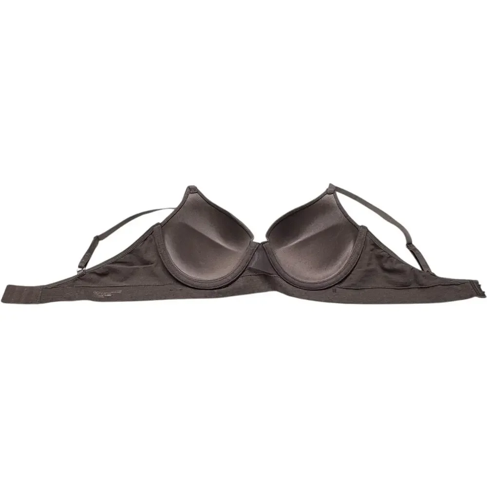 Danskin Intimates Underwire Push Up Bra Brown 36B
